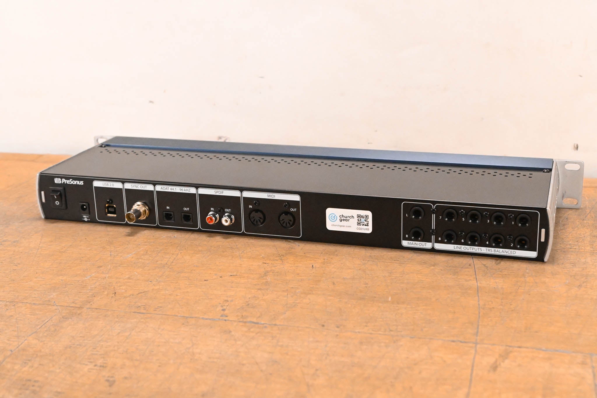 PreSonus 1818VSL USB 2.0 Digital Audio Interface (NO POWER SUPPLY)