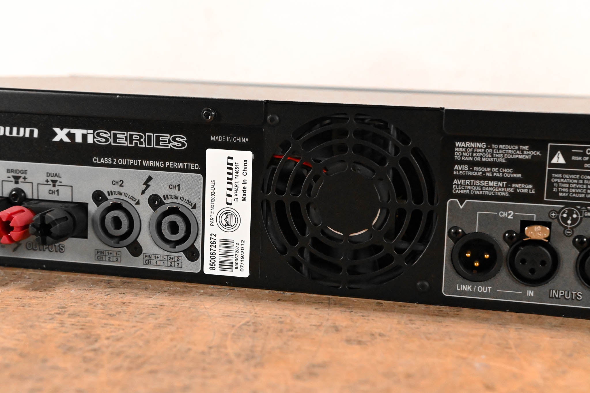 Crown XTi 2002 2-Channel Power Amplifier