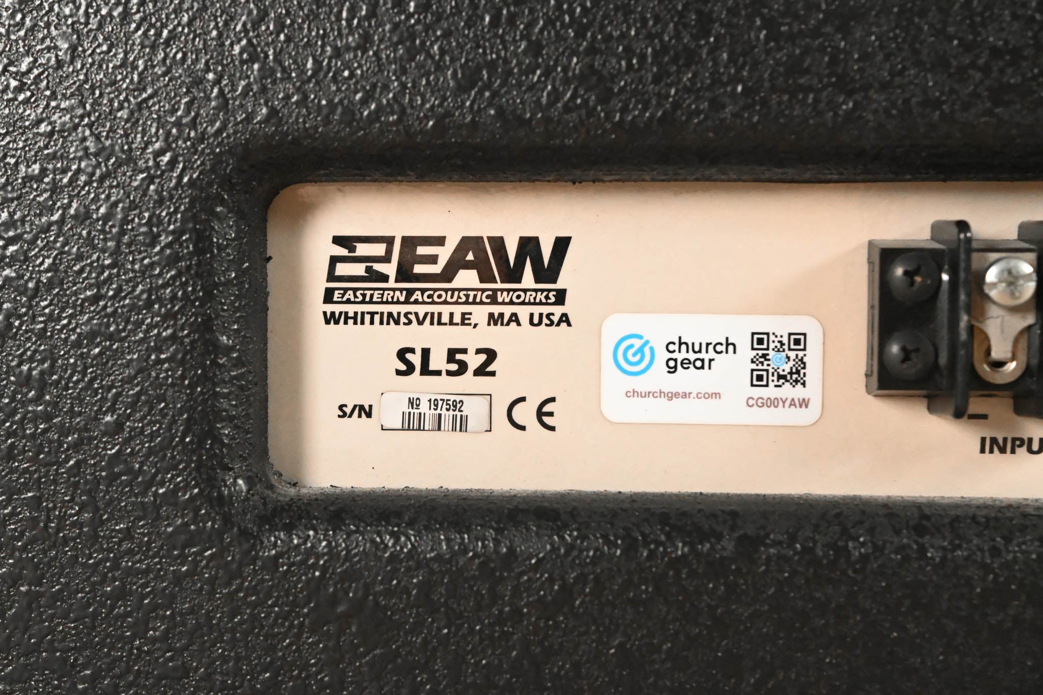 EAW SL52 Two-Way Full Range Loudspeaker