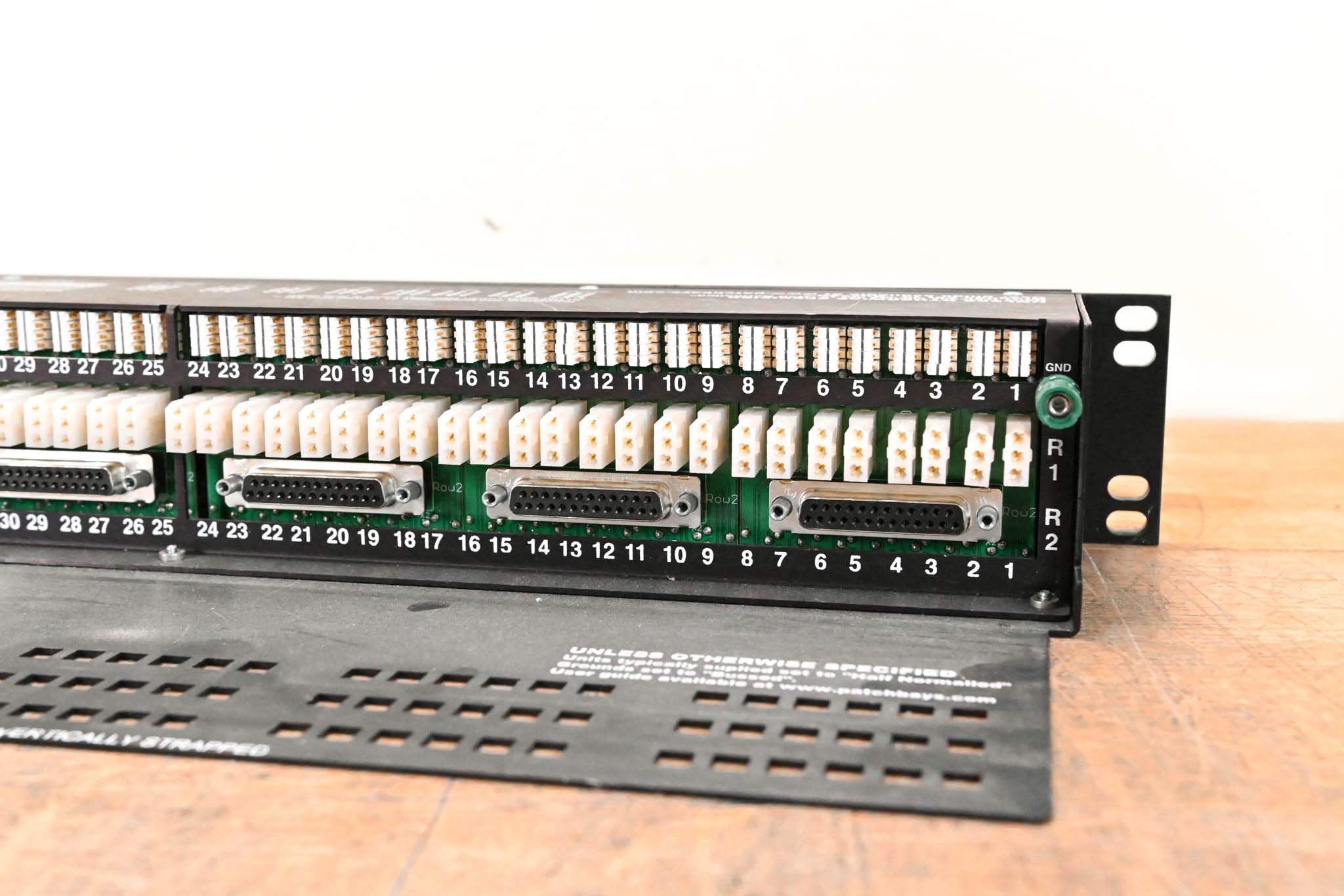 Audio Accessories WE31DB2-9615-SH 2x48 1.5RU TT Patchbay