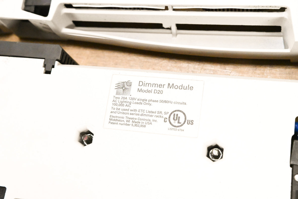 ETC D20 Dual 20A Dimmer Module (Pack of 4)