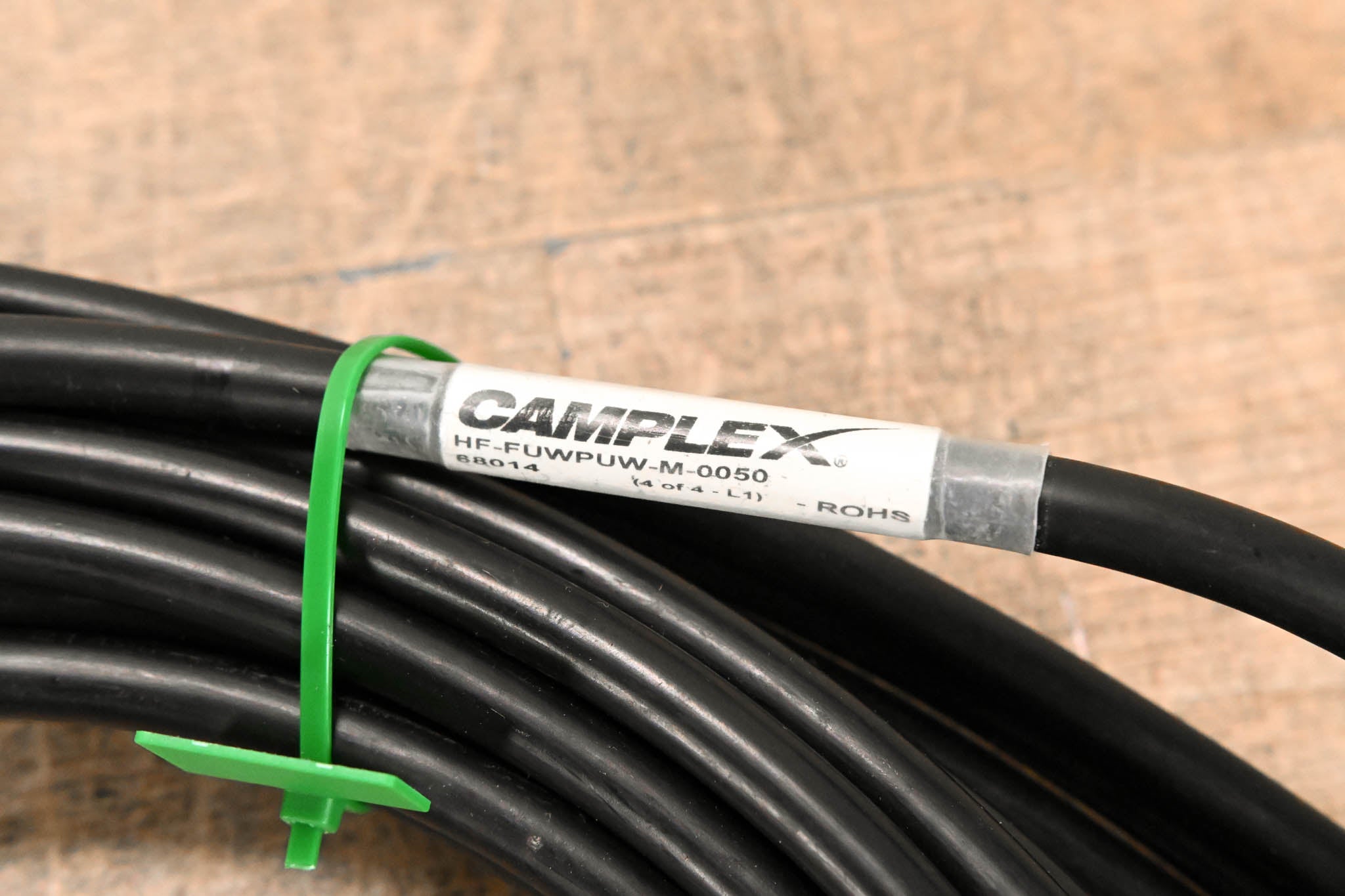 Camplex HF-FUWPUW-M-0050 50' FUW-PUW Broadcast SMPTE Fiber Camera Cable