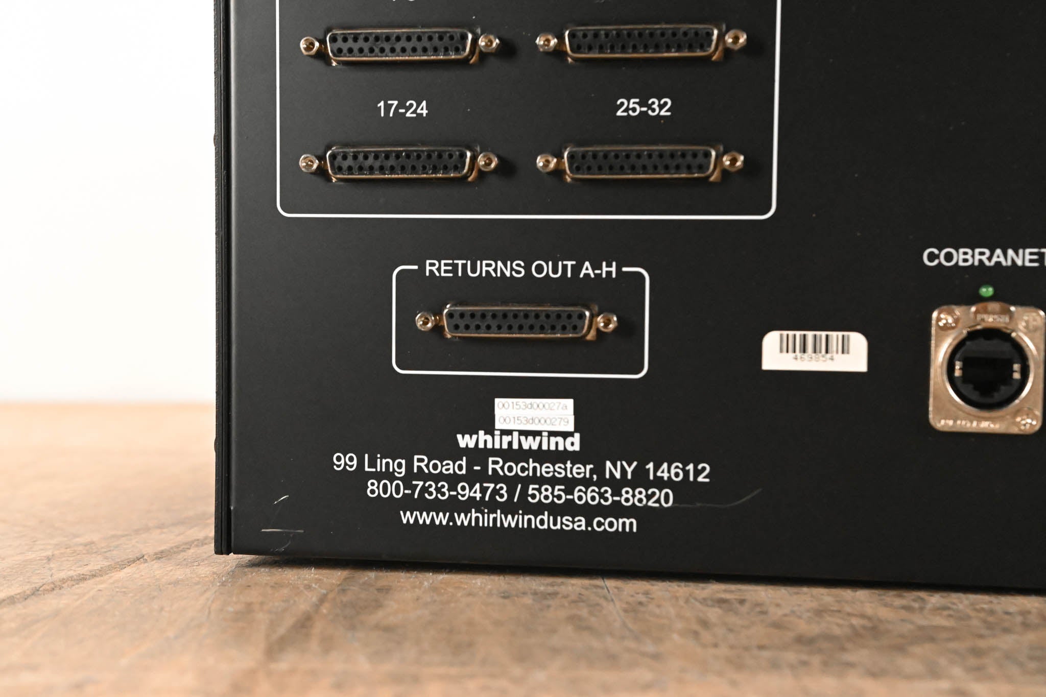 Whirlwind DS328T Digital Snake Input Module