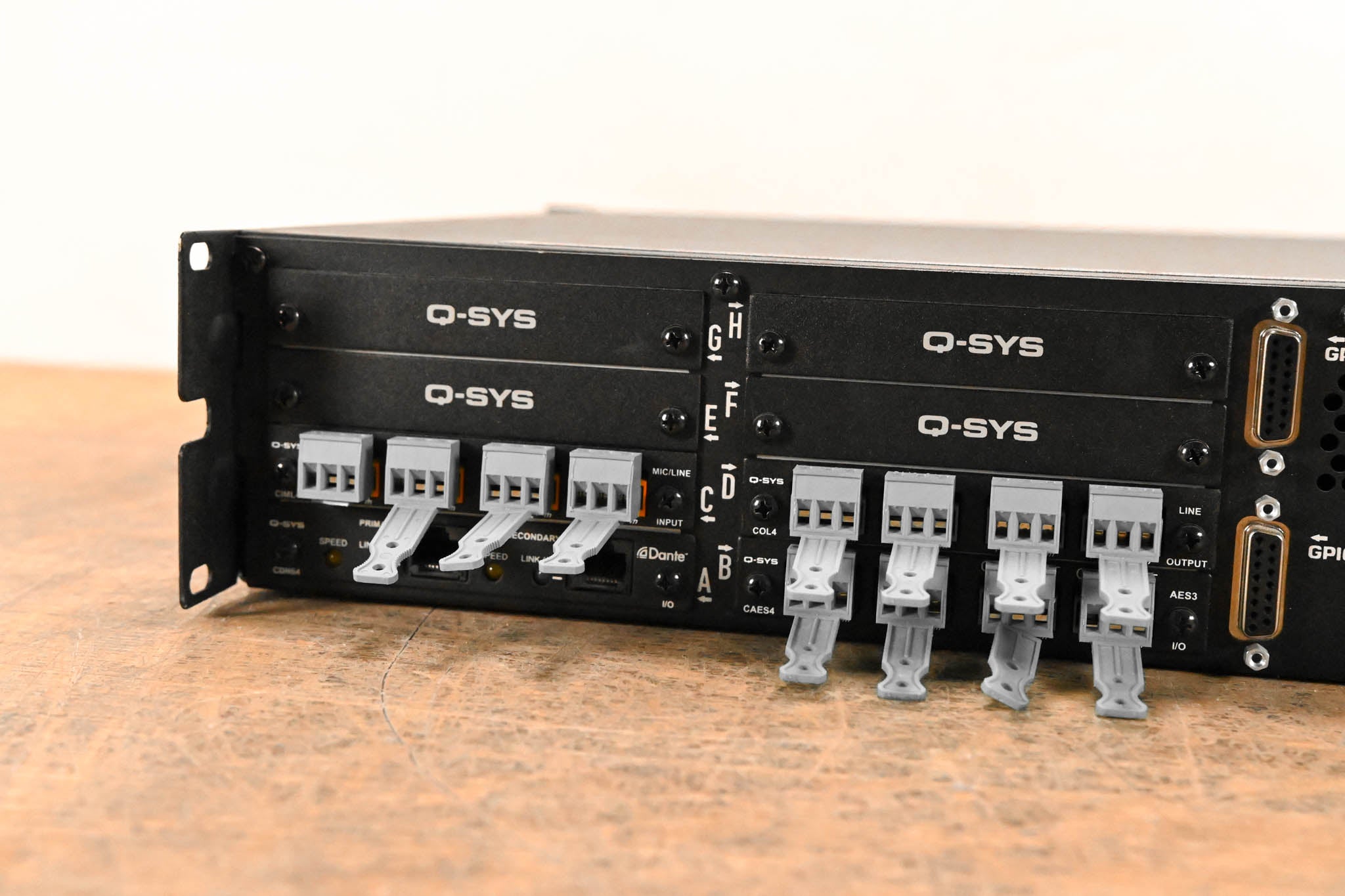 QSC Q-SYS CORE 510i Integrated Core Processor with Dante Card