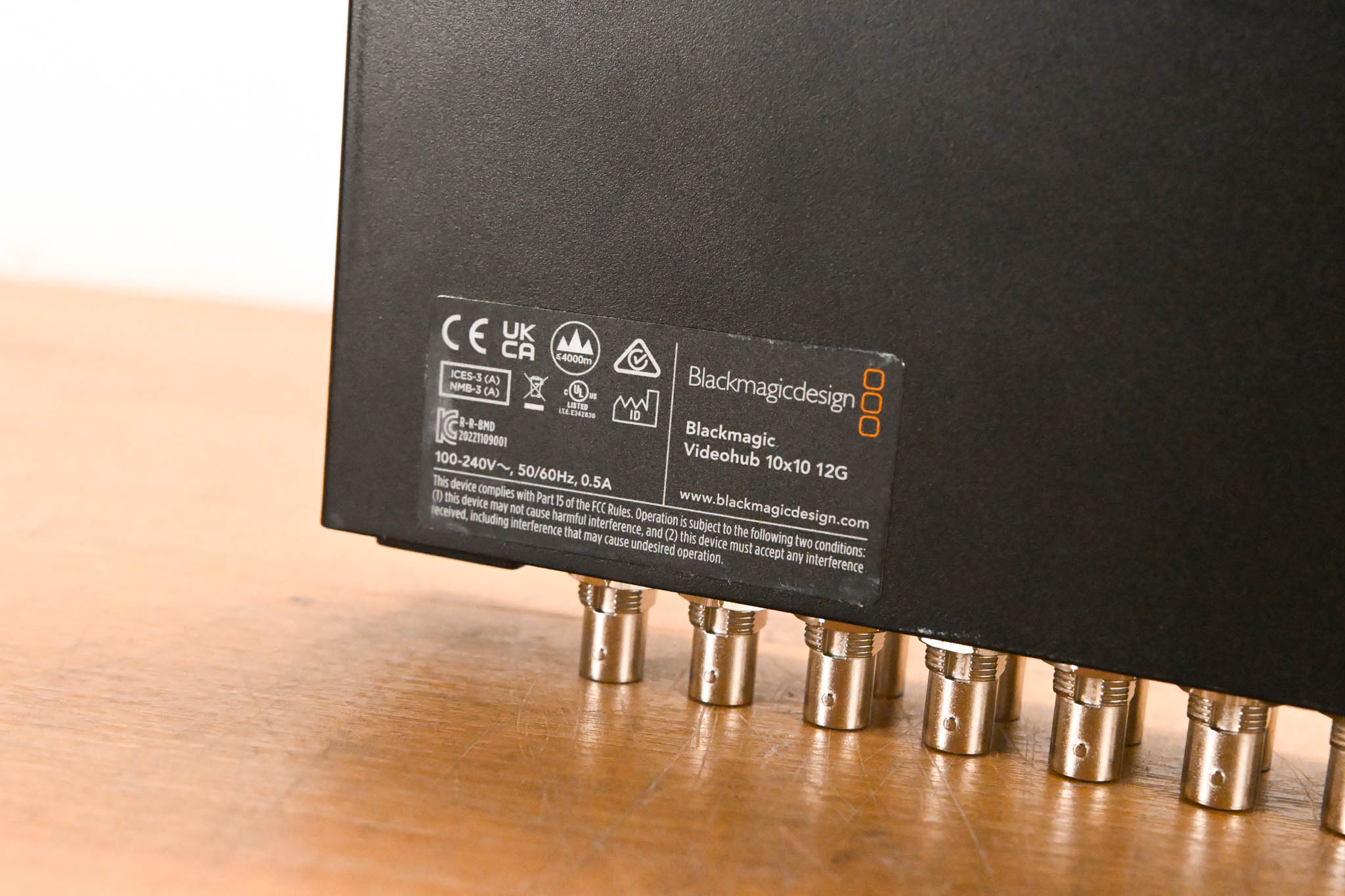 Blackmagic Design Videohub 10x10 12G