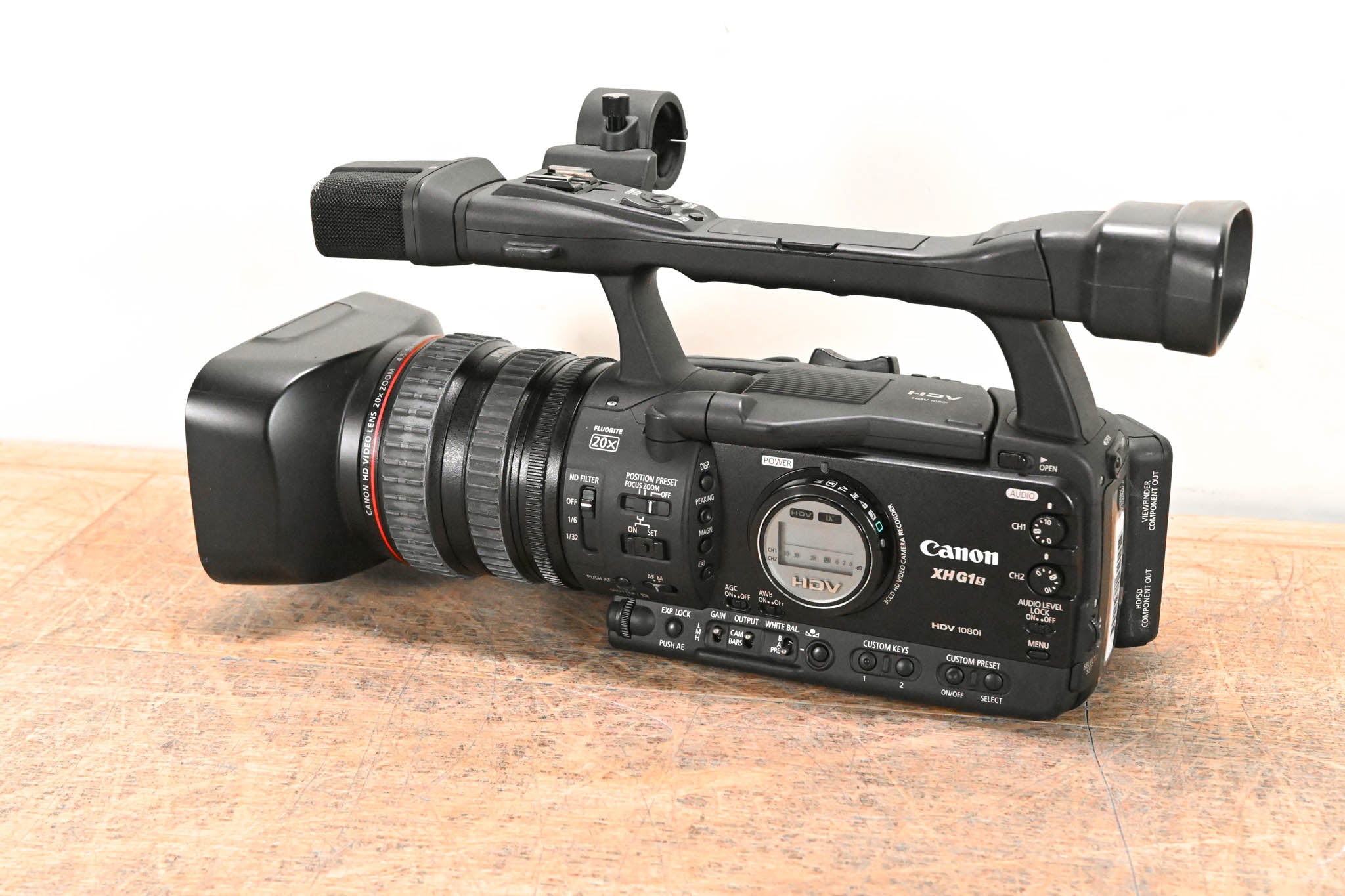 Canon XH G1S 3CCD HDV Camcorder
