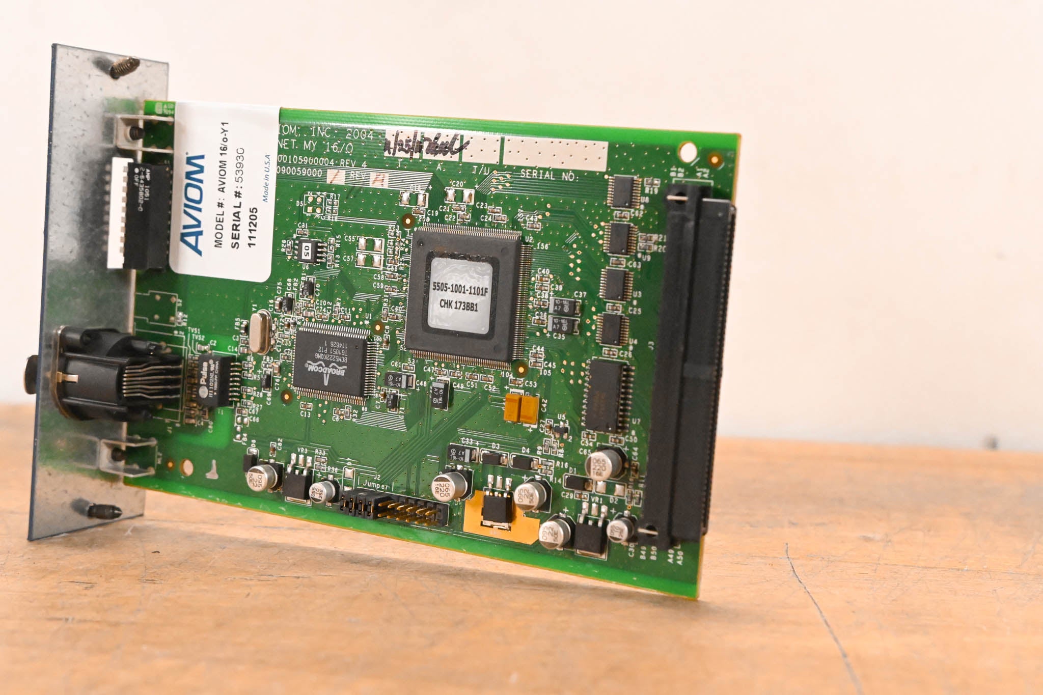 Aviom 16/o-Y1 A-Net Card for Yamaha Digital Products