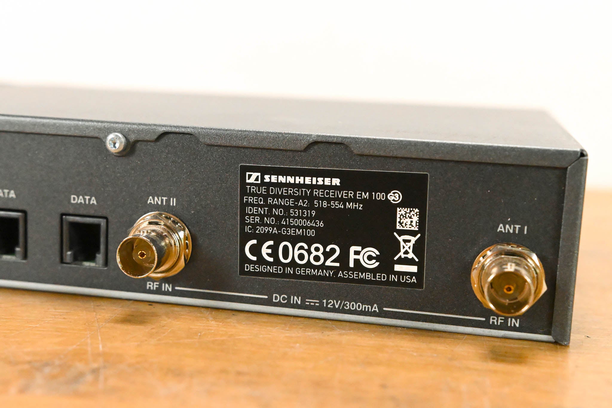 Sennheiser ew 100 G3 Bodypack Wireless System - 518-554 MHz (NO PSU)