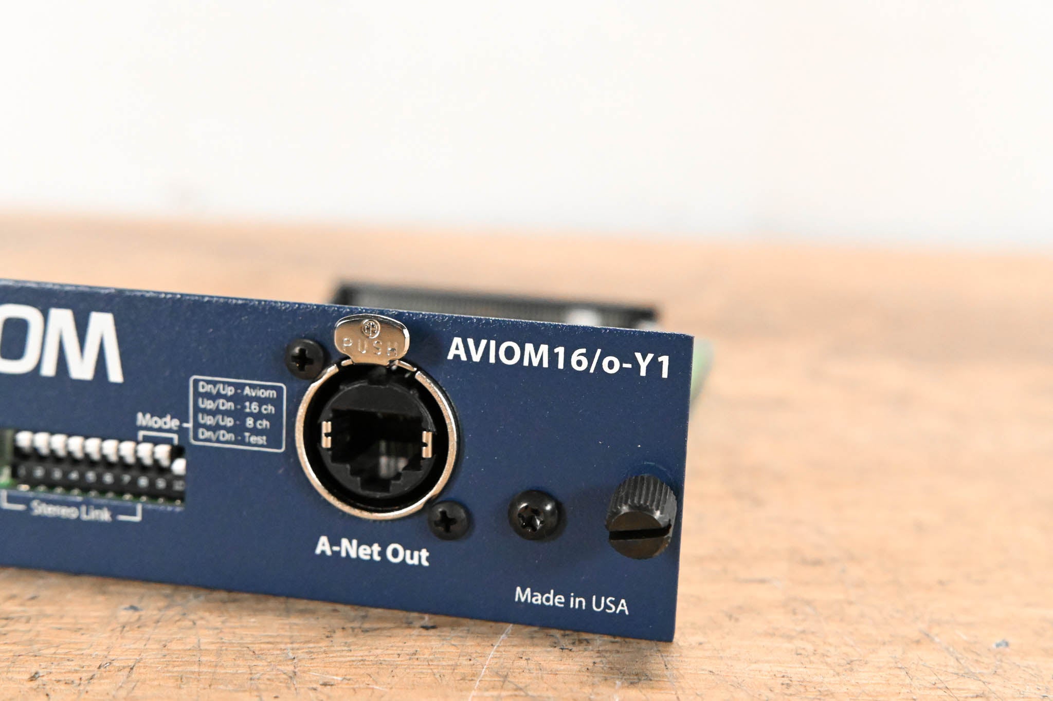 Aviom 16/o-Y1 A-Net Card for Yamaha Digital Products