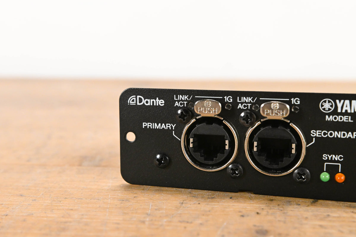 Yamaha NY64-D Dante I/O Expansion Card for TF Mixers
