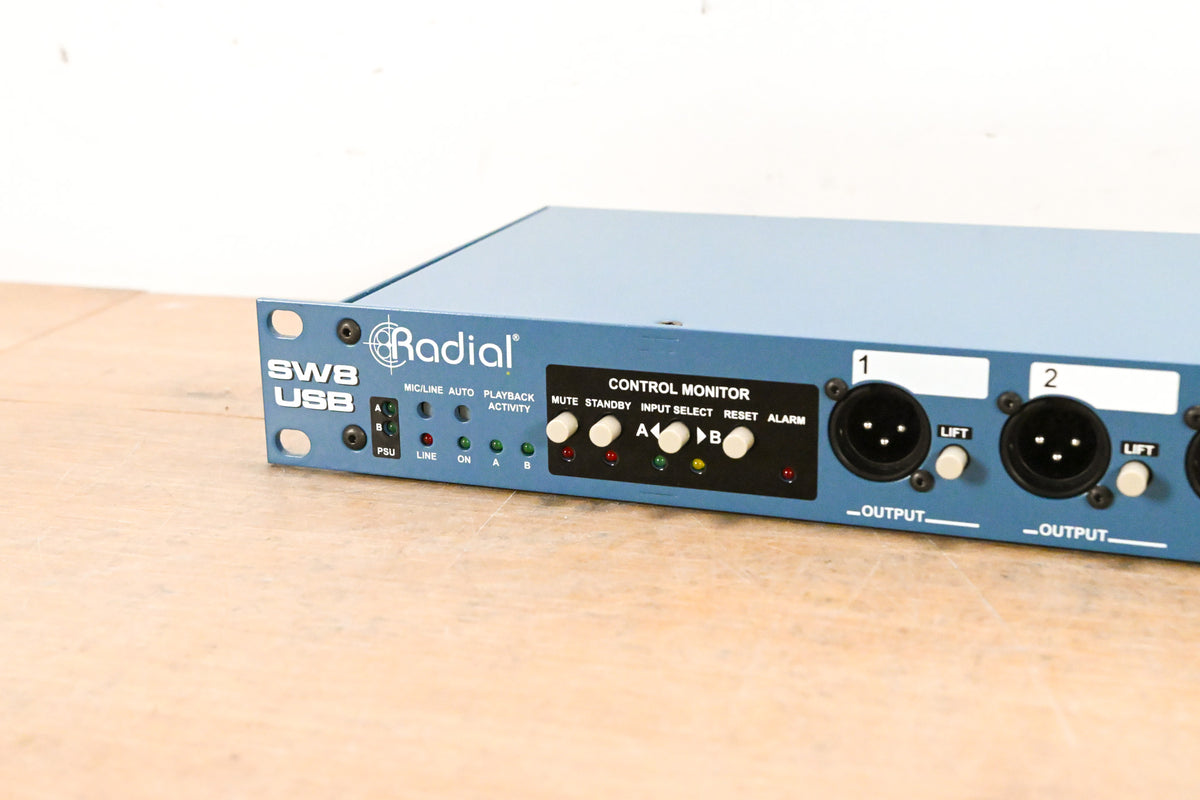 Radial Engineering SW8-USB Dual-USB Auto-Switcher & Interface (NO PSU)