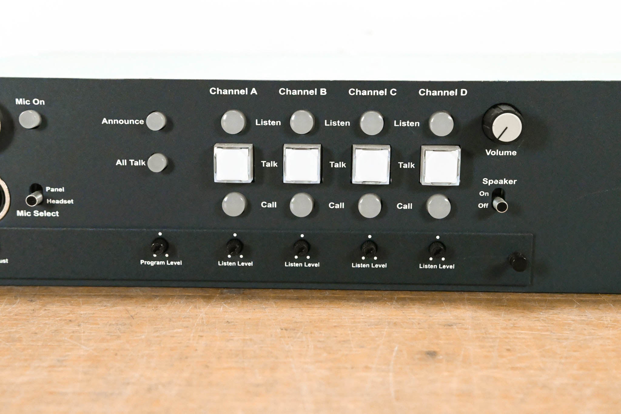 Clear-Com RM-704 2RU 4-Channel Intercom Remote Station