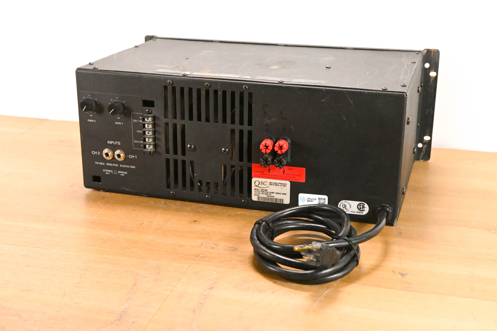 QSC USA 1300 2-Channel Power Amplifier