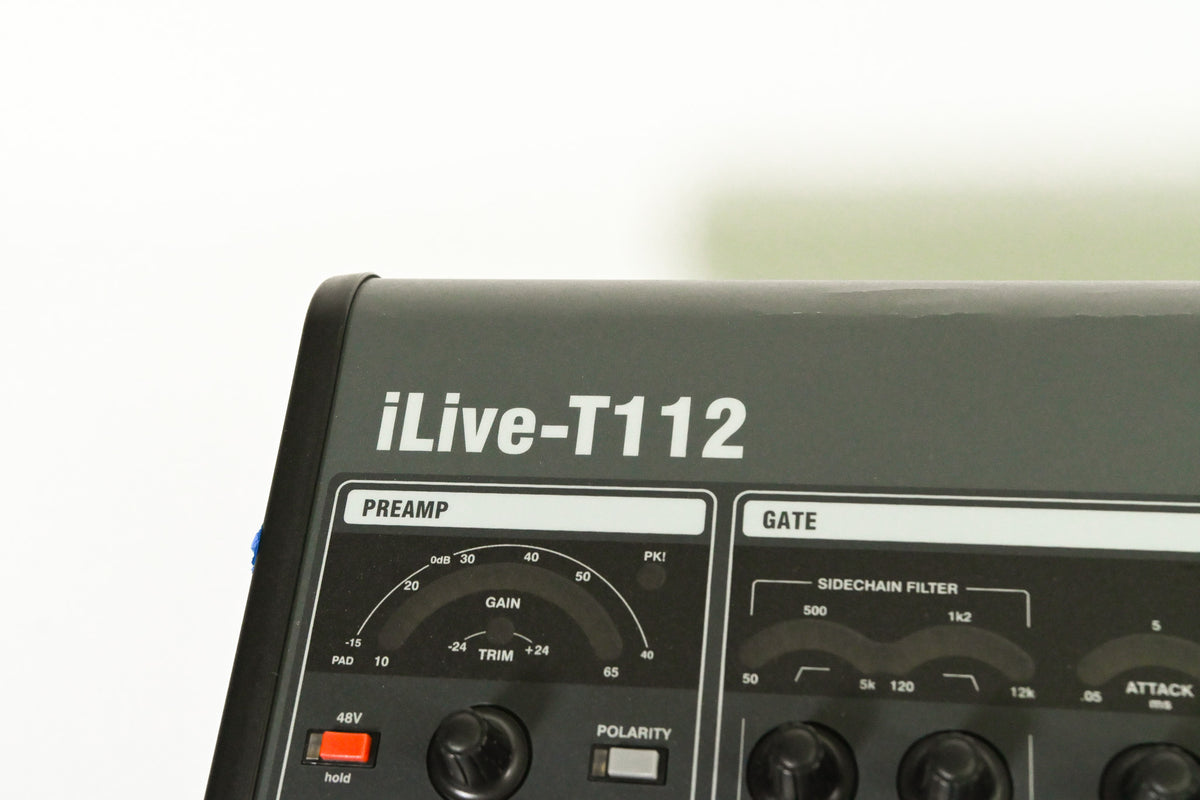Allen & Heath iLive-T112 Mixing Surface with iDR-48 Fixed Format MixRack