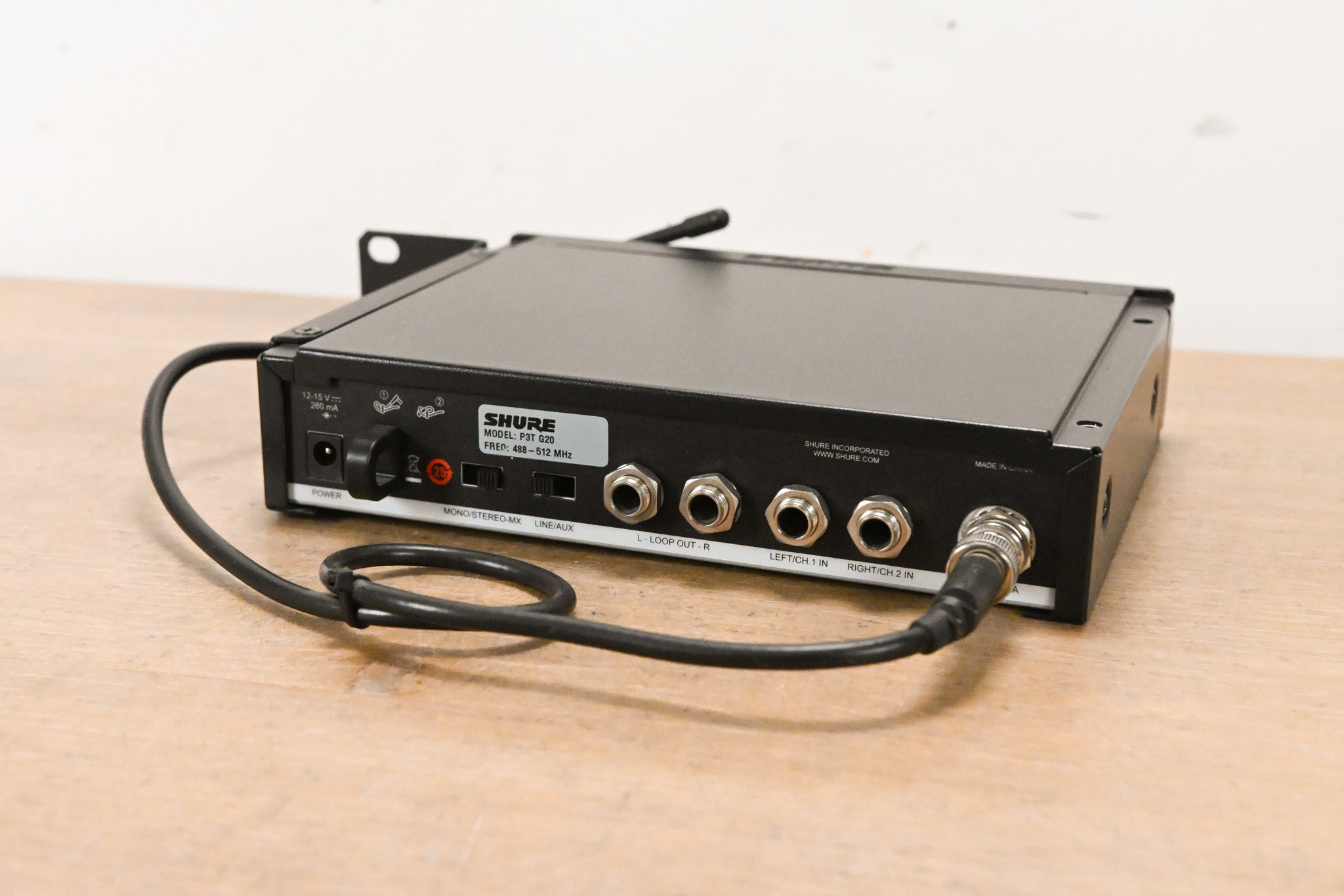 Shure P3T-G20 PSM 300 Wireless Transmitter - G20 Band (NO POWER SUPPLY)