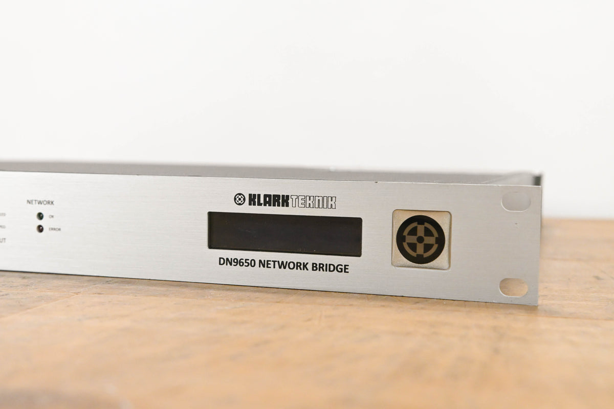 Klark Teknik DN9650 Digital Audio Network Bridge with Dante