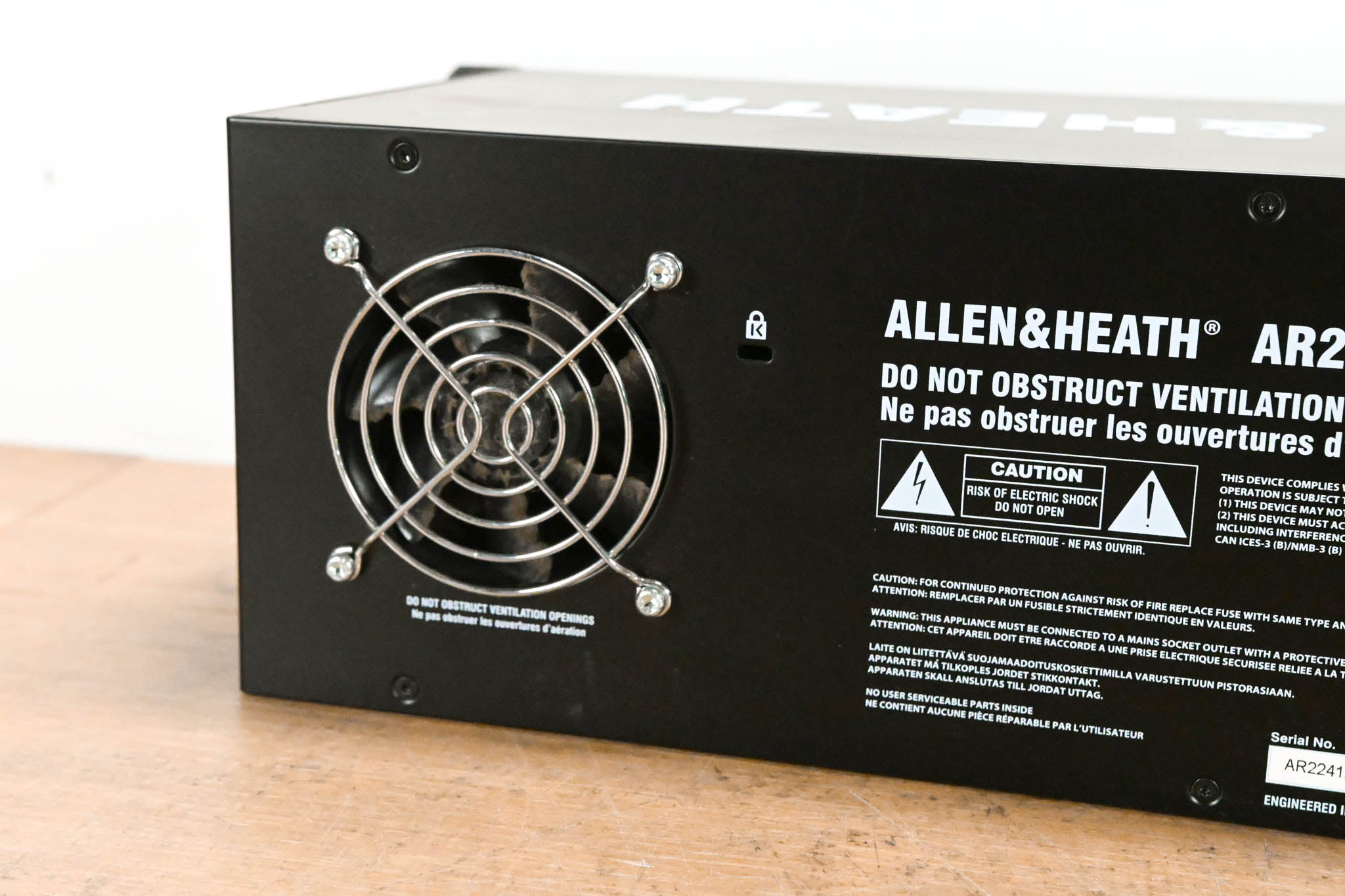 Allen & Heath AR2412 24x12 AudioRack for Qu, Avantis, and SQ Mixers