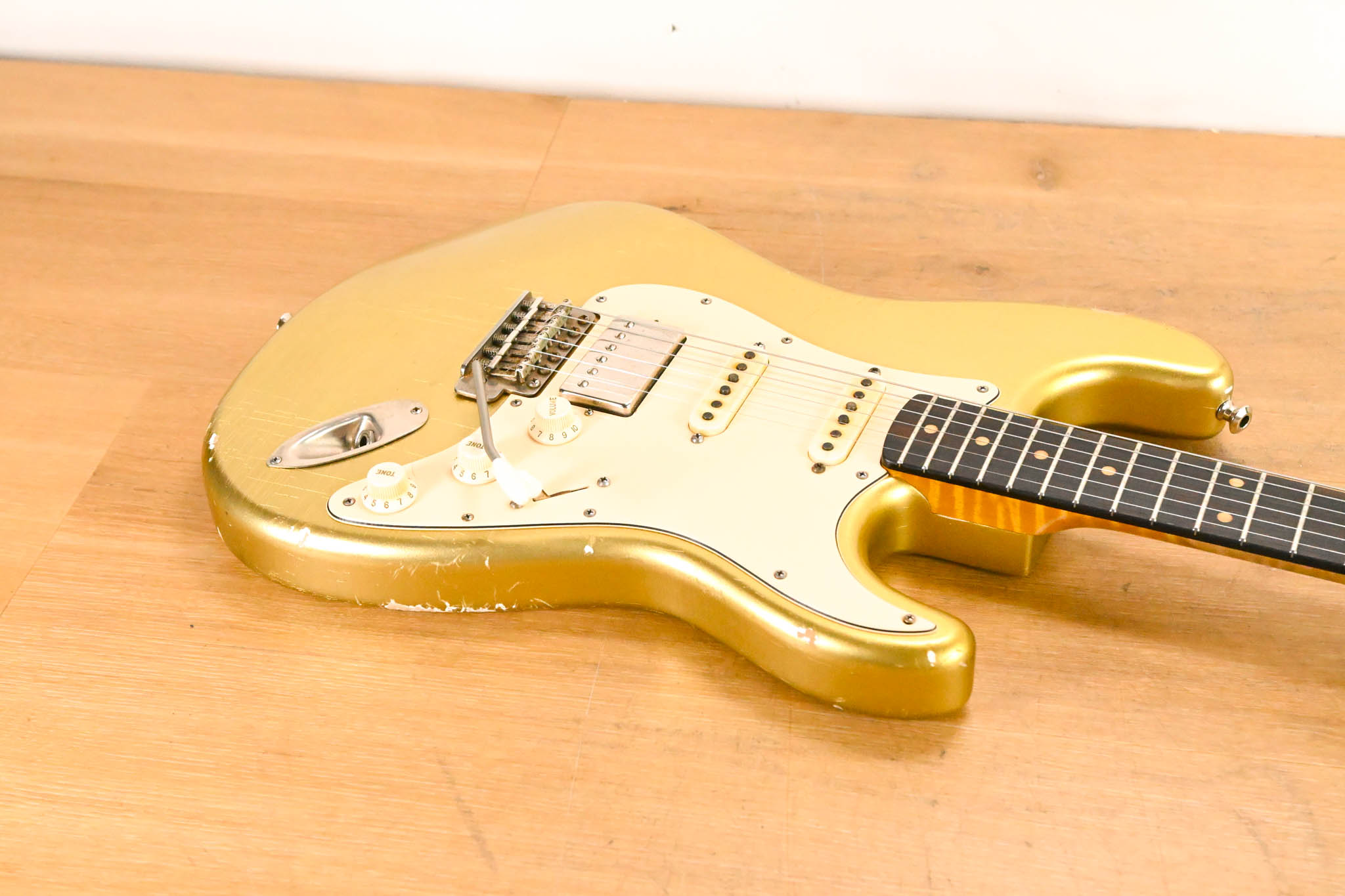 TMG Dover Custom S-Style HSS - Aged Aztec Gold