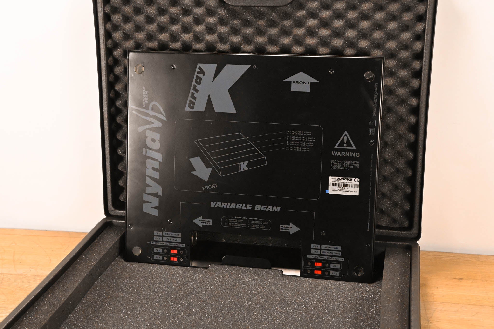 K-Array KJ50VB  Low-Profile Variable Beam Speaker