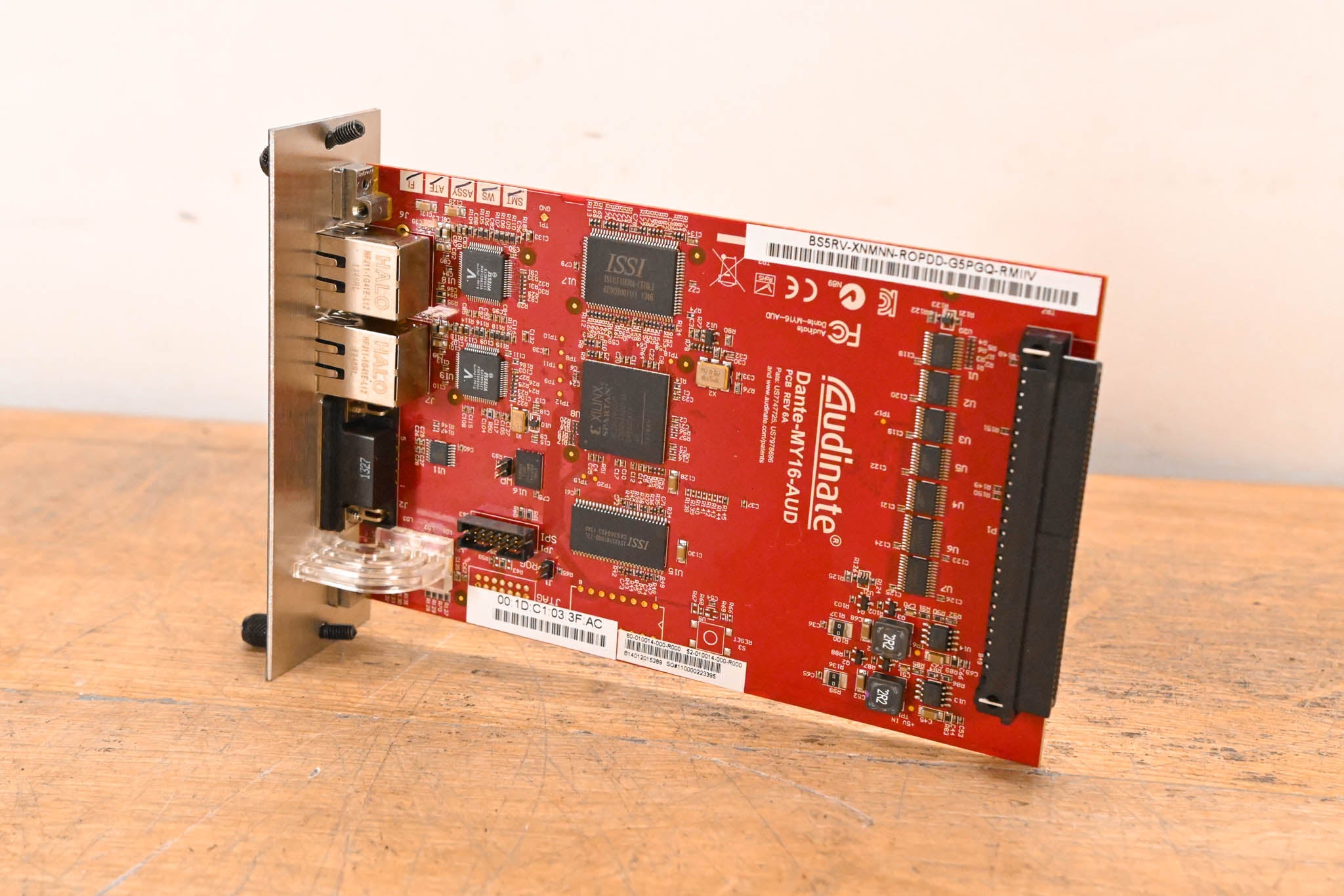 Audinate Dante-MY16-AUD 16-Channel Dante Network I/O Card