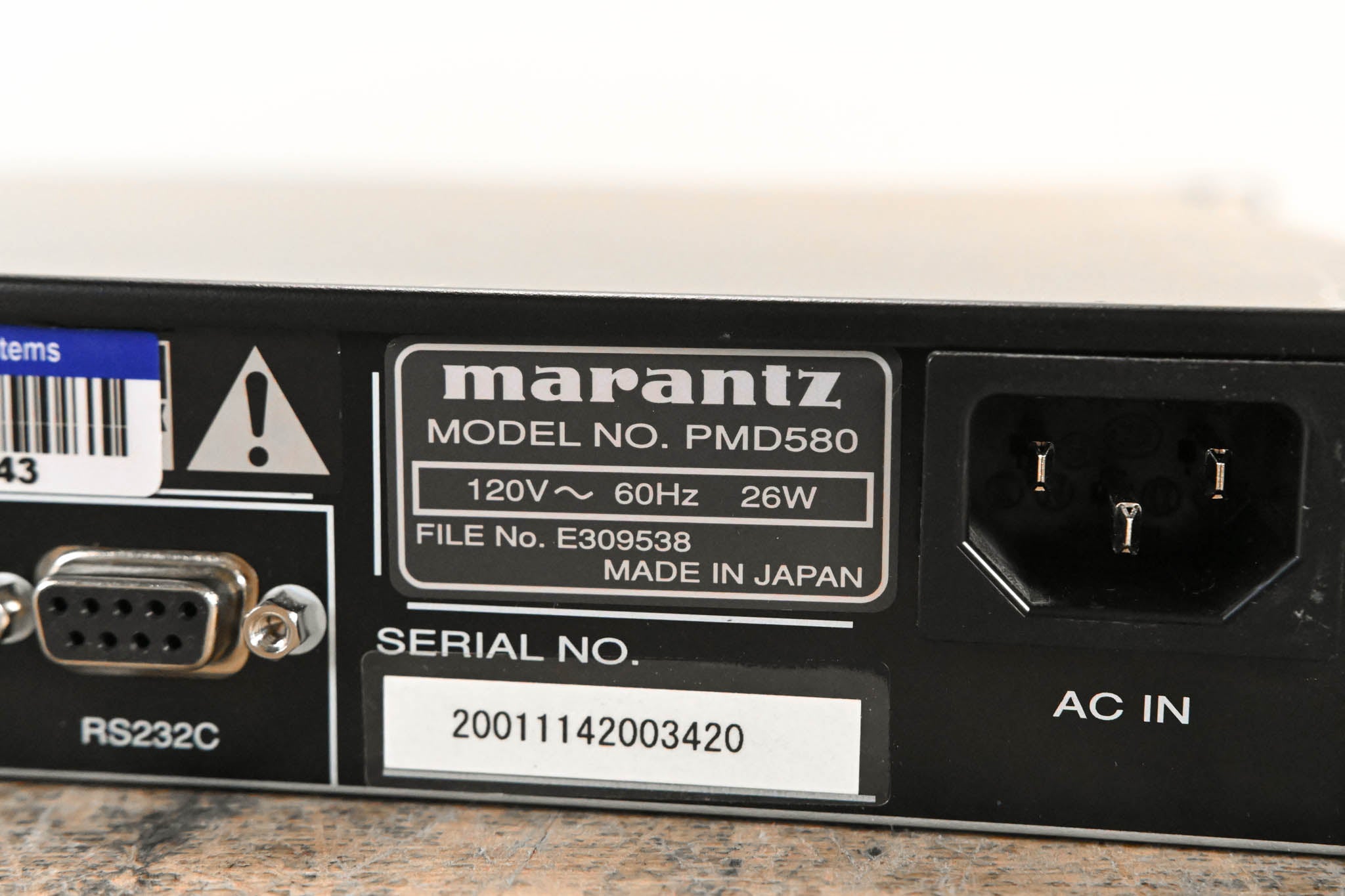 Marantz PMD580 Network Solid State Audio Recorder