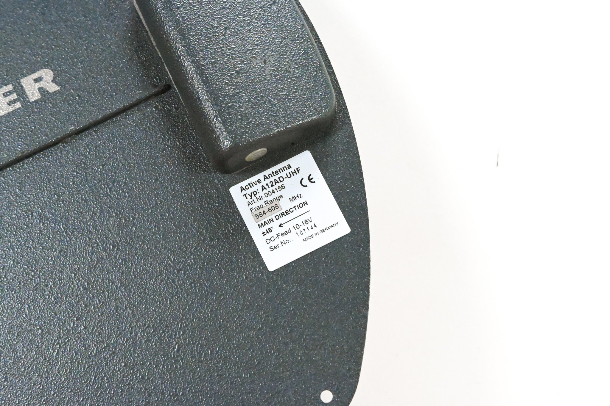 Sennheiser A12AD-UHF Active Antenna 584-608 MHz