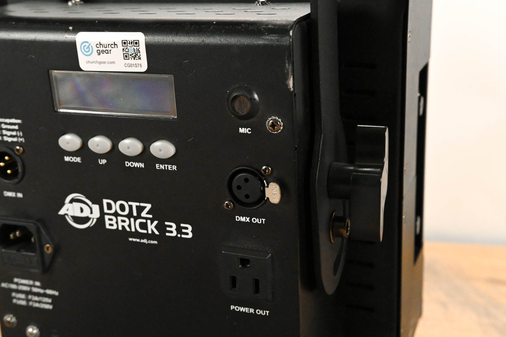 ADJ Dotz Brick 3.3 30W Tri-Color COB LED Wash Light