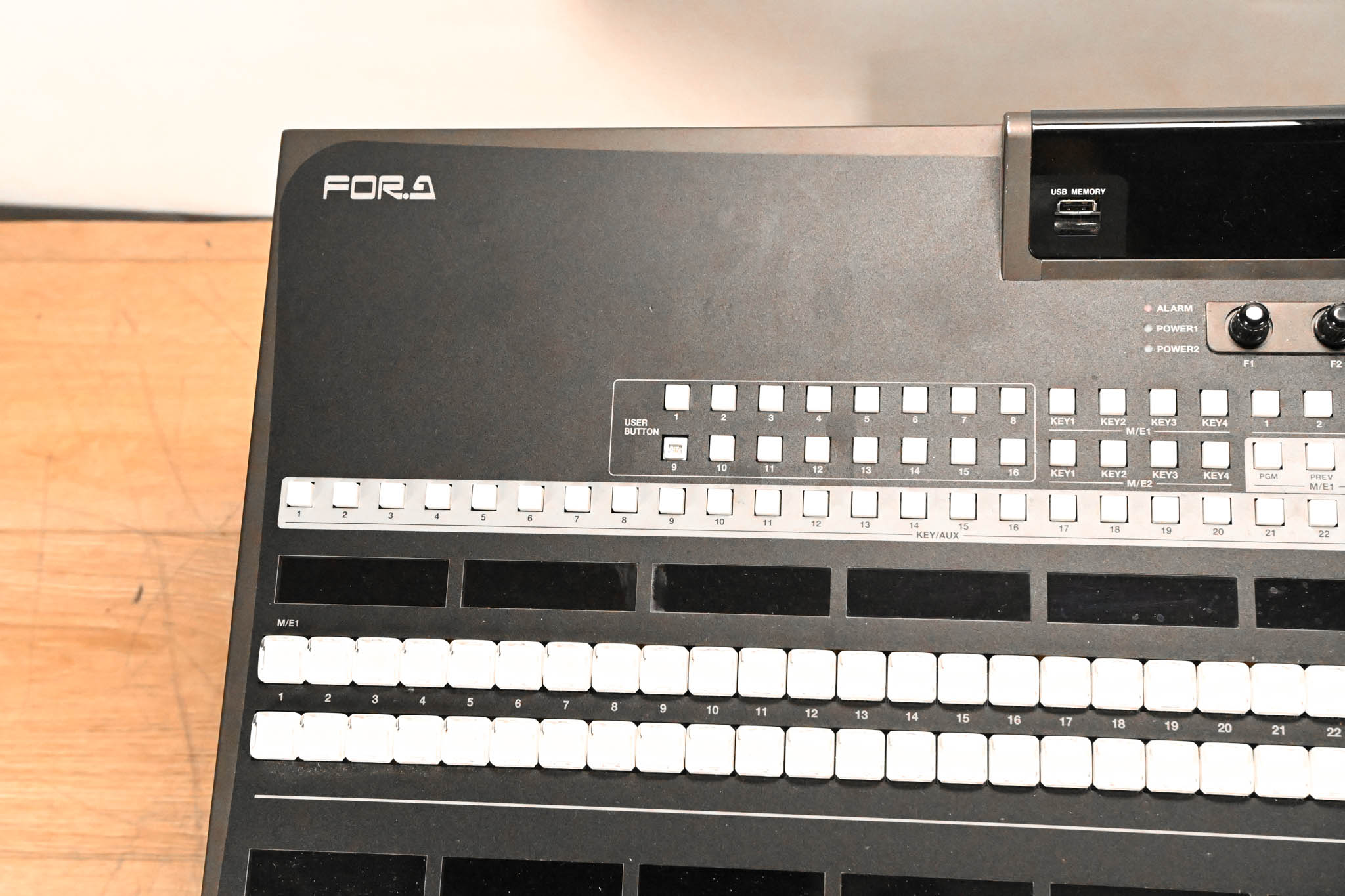 For.A HVS-390HS 2 M/E Video Switcher with HVS-392WOU Control Surface