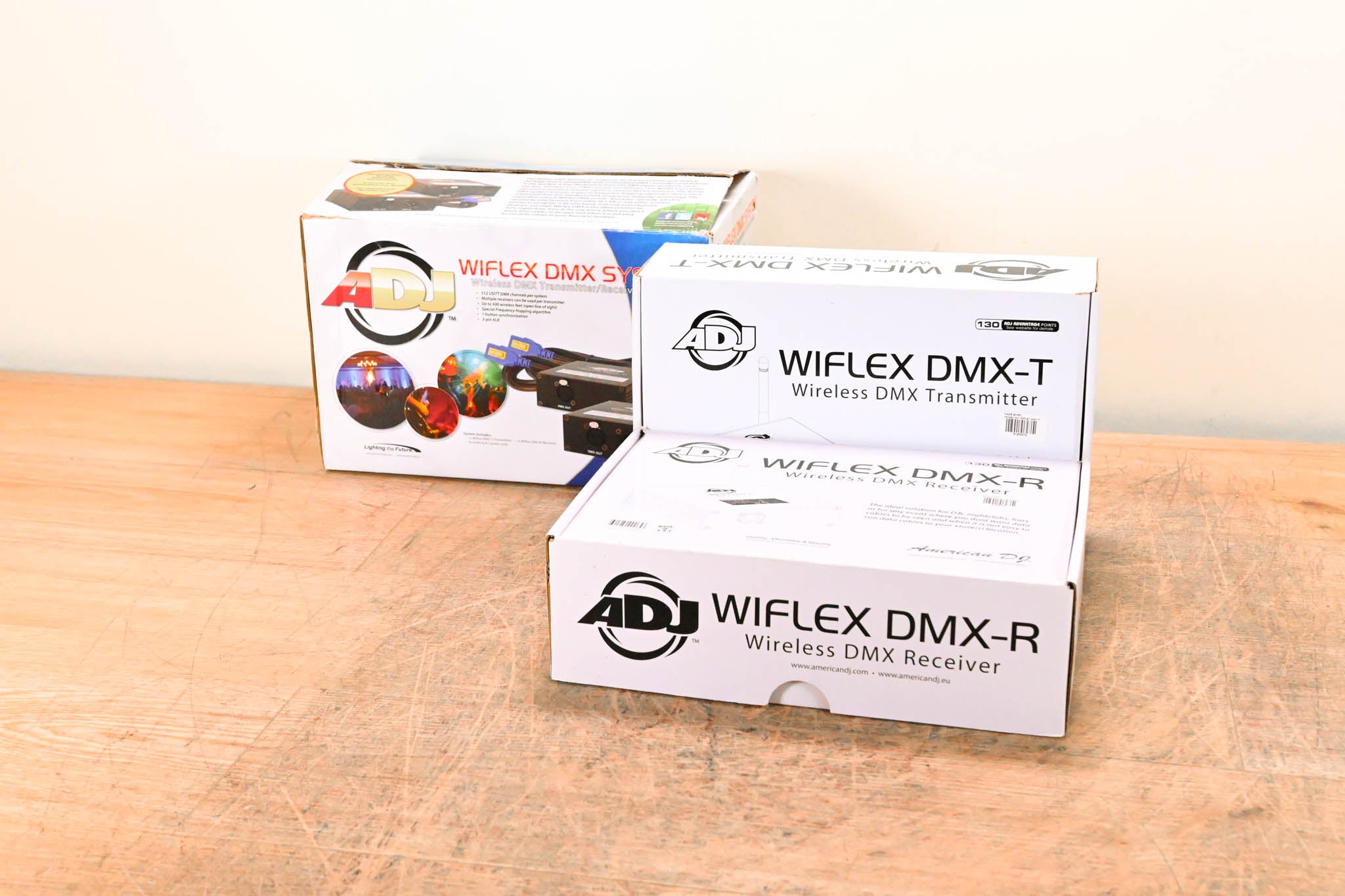 ADJ Wiflex DMX System Wireless DMX Transmitter/Receiver System