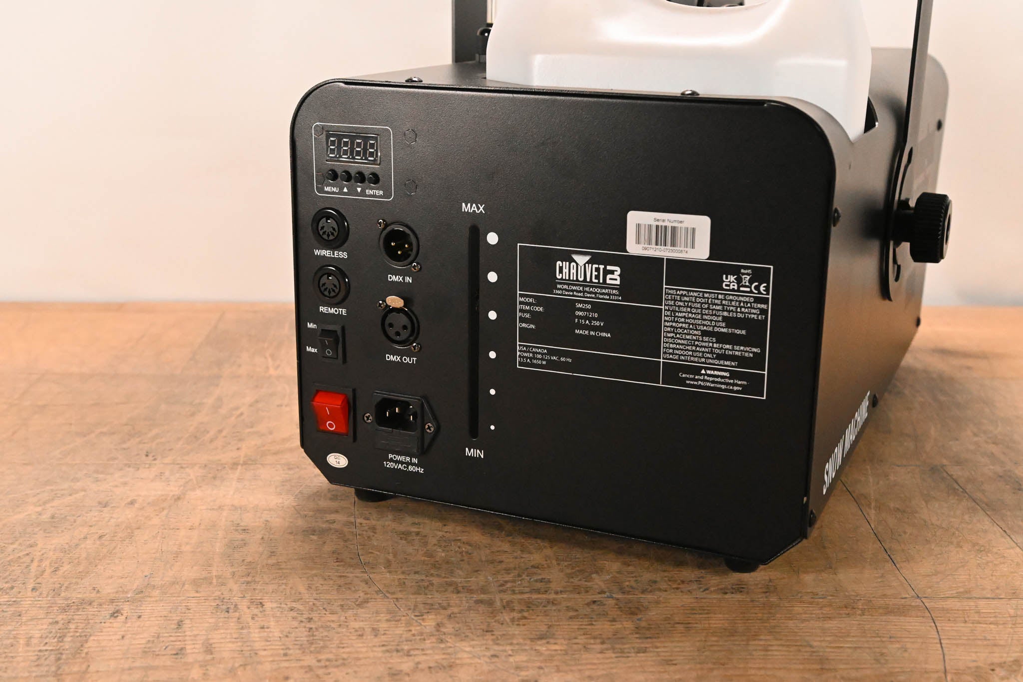 Chauvet SM250 Snow Machine