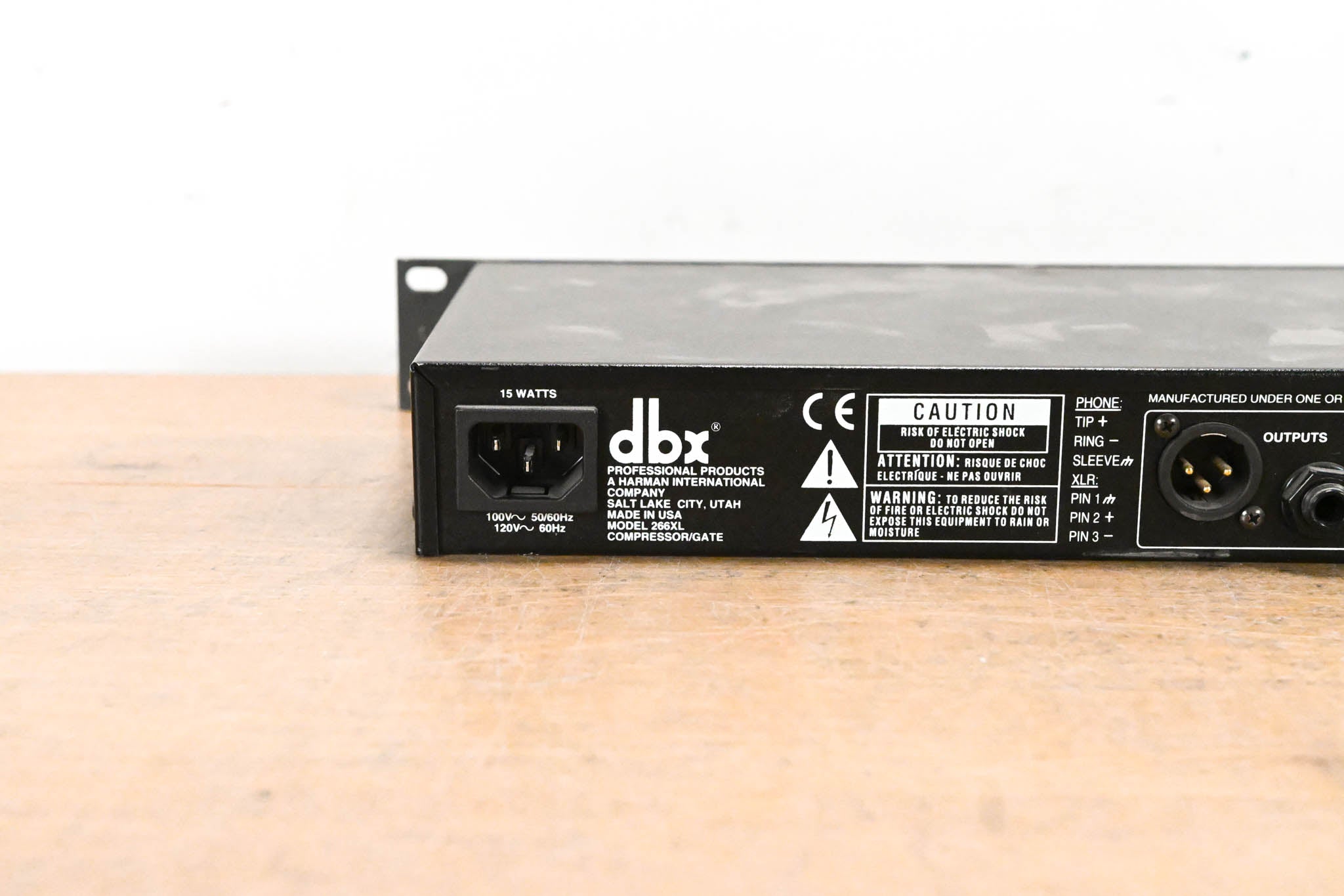 dbx 266XL 2-Channel Compressor/Gate
