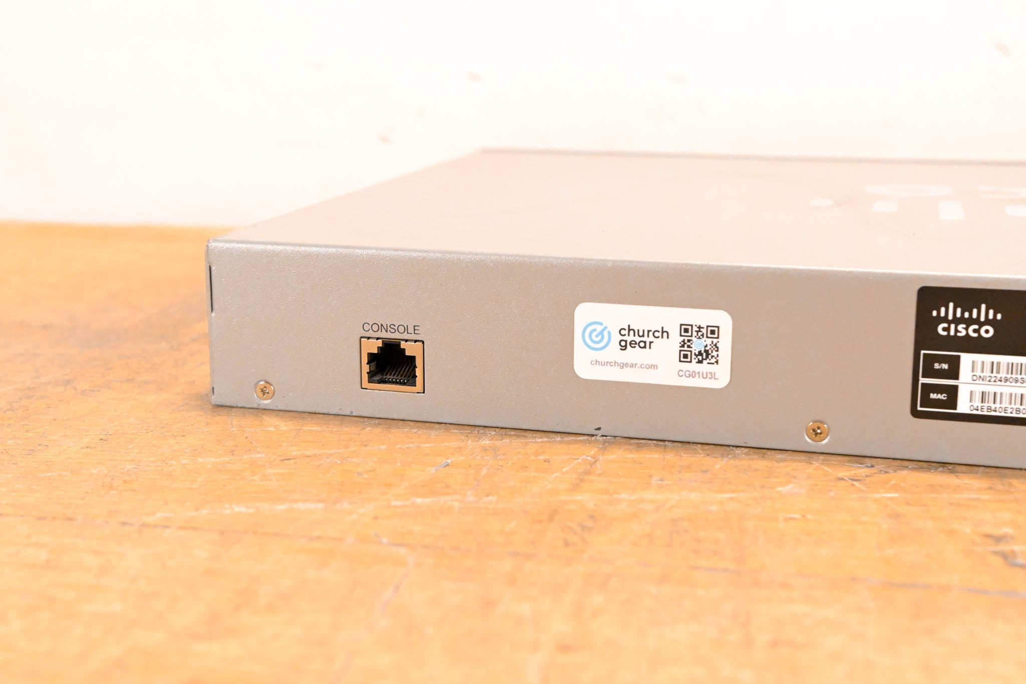 Cisco SG350X-24P 24-Port Gigabit PoE Stackable Managed Switch