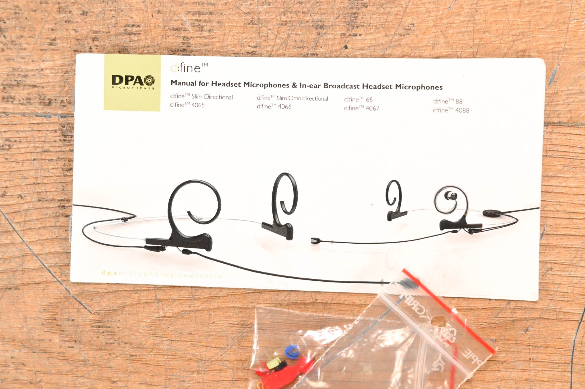 DPA Microphones d:fine Slim Directional Single-Ear Headset Microphone