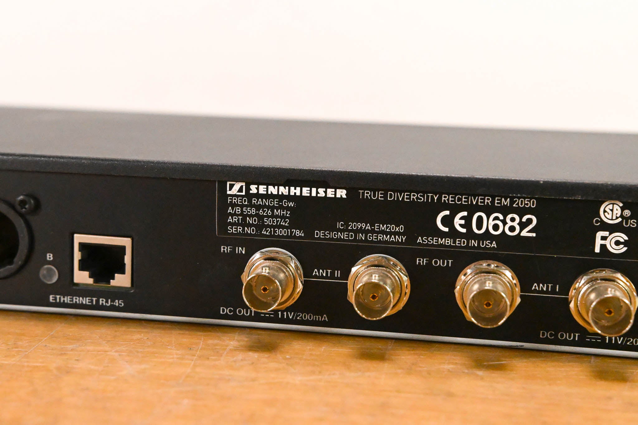 Sennheiser EM 2050 Dual Wireless Receiver - 558-626 MHz