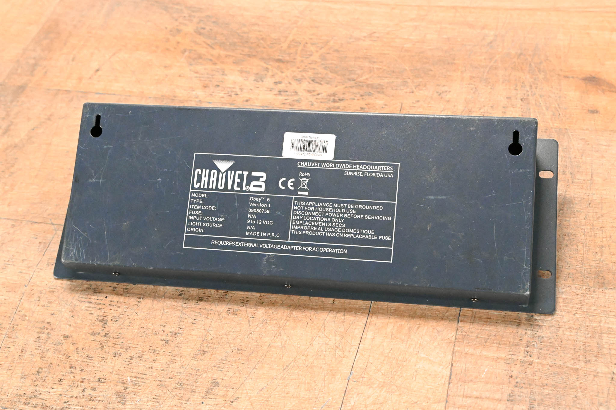 Chauvet Obey 6 36-Channel DMX Lighting Controller (NO POWER SUPPLY)