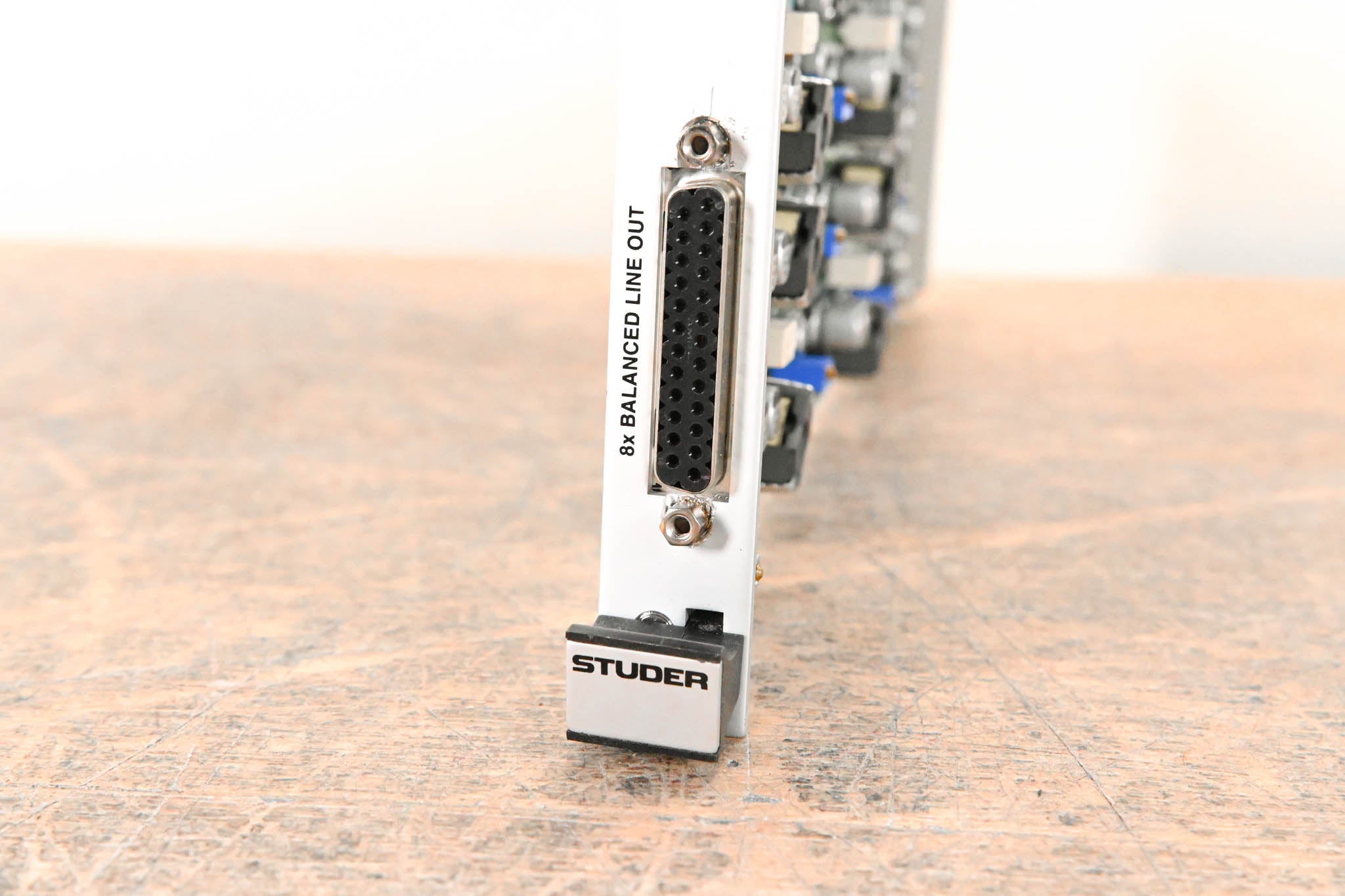 Studer 8-Channel Analog Line Out Card for D21m & D23m Modular I/O System