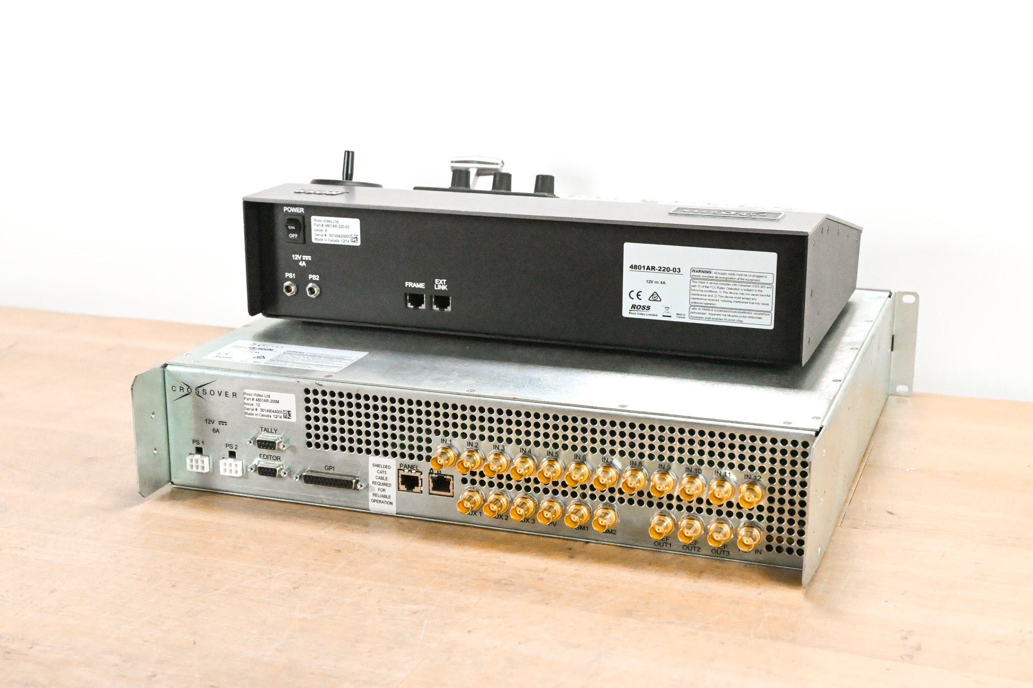 Ross CrossOver 12 12-Input HD Production Switcher (NO POWER SUPPLY)