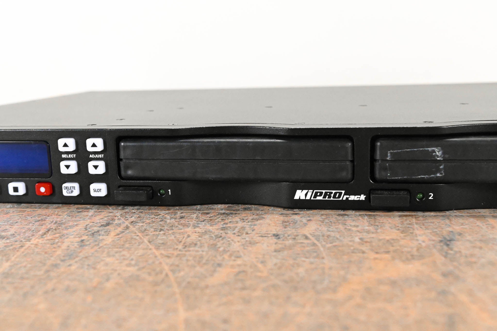 AJA Ki Pro Rack Video Recorder and Player with two 256GB KiStor Modules
