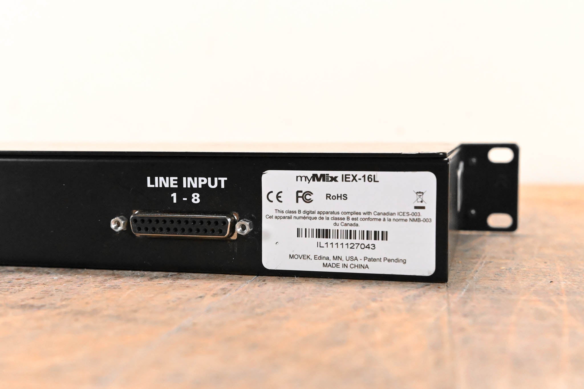 myMix IEX-16L 16-Channel Input Expander (NO POWER SUPPLY)