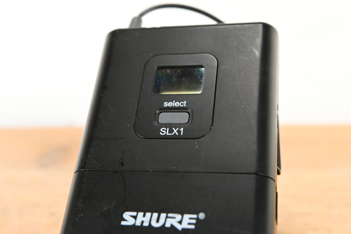 Shure SLX14 Bodypack Wireless System - J3 Band (NO POWER SUPPLY)