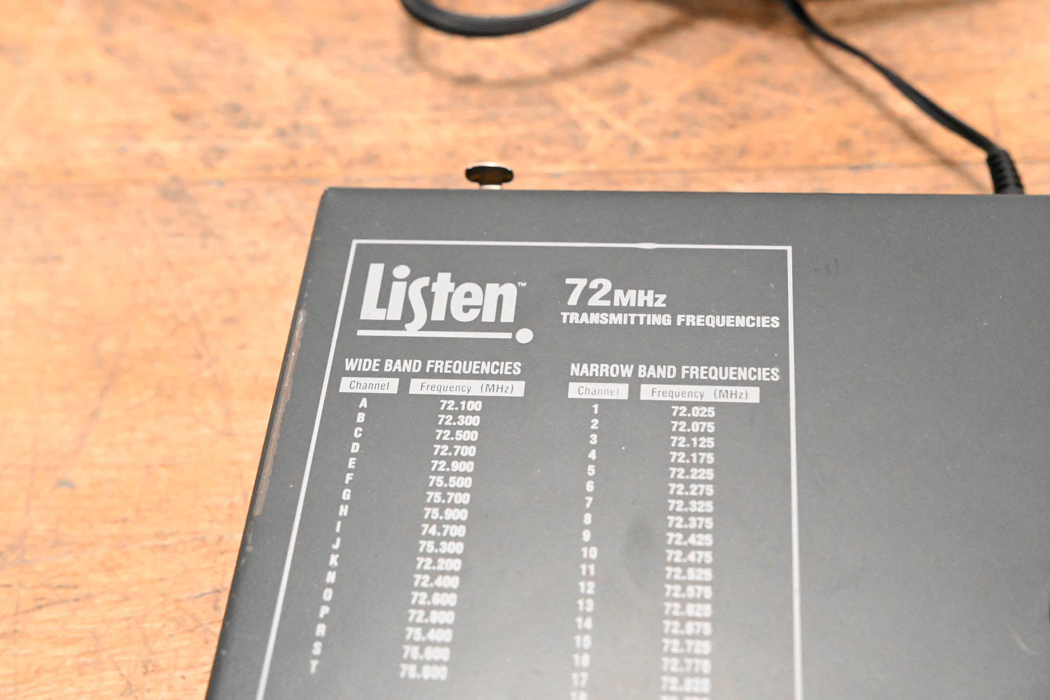 Listen Technologies LT-800-072 Stationary RF Transmitter