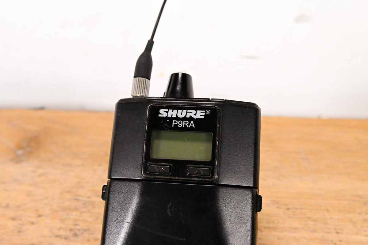 Shure P9RA-G7 Wireless Bodypack Receiver - G7 Band: 506-542 MHz