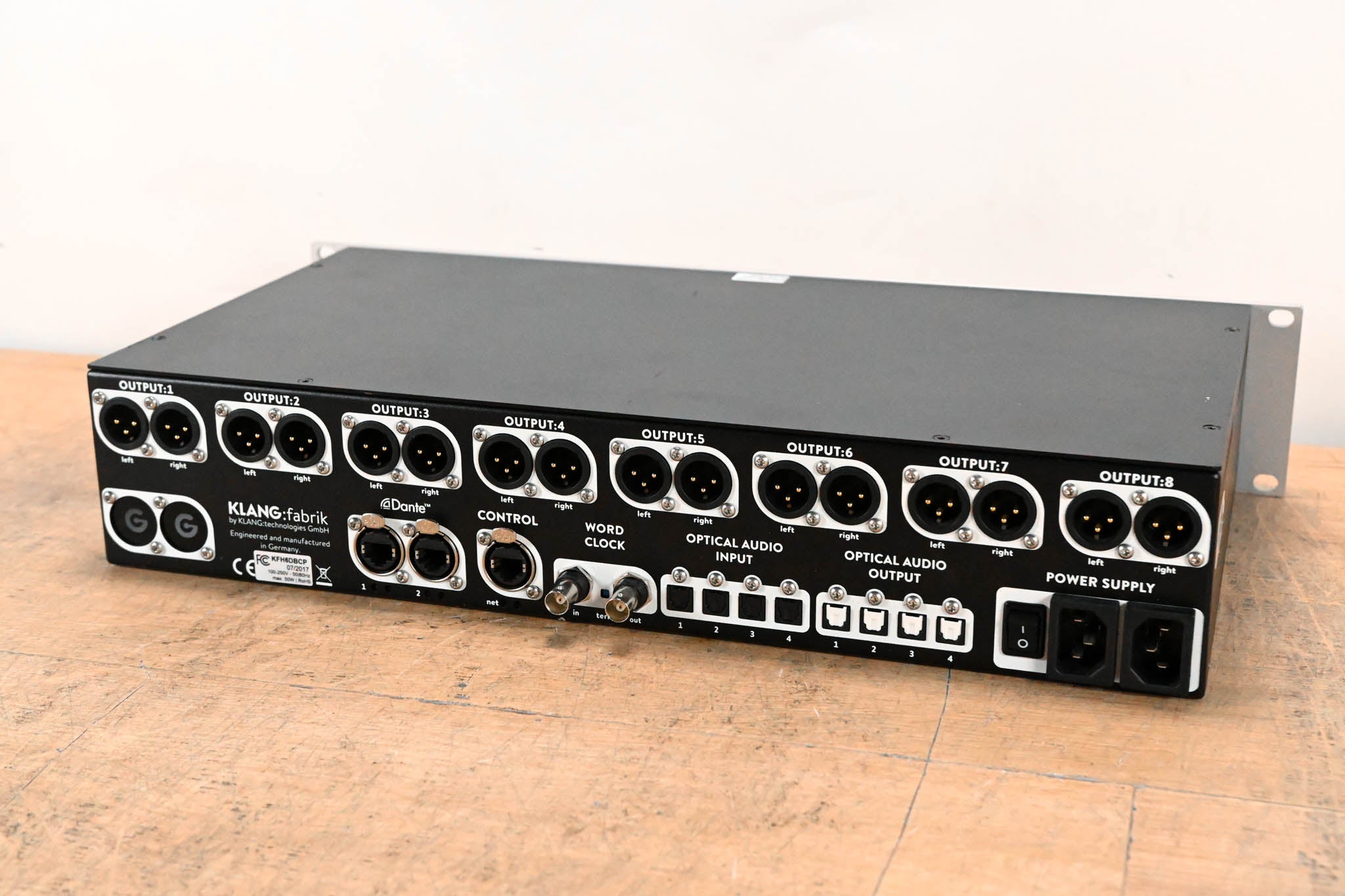 Klang Fabrik 3D In-Ear Monitoring Solution - Dante