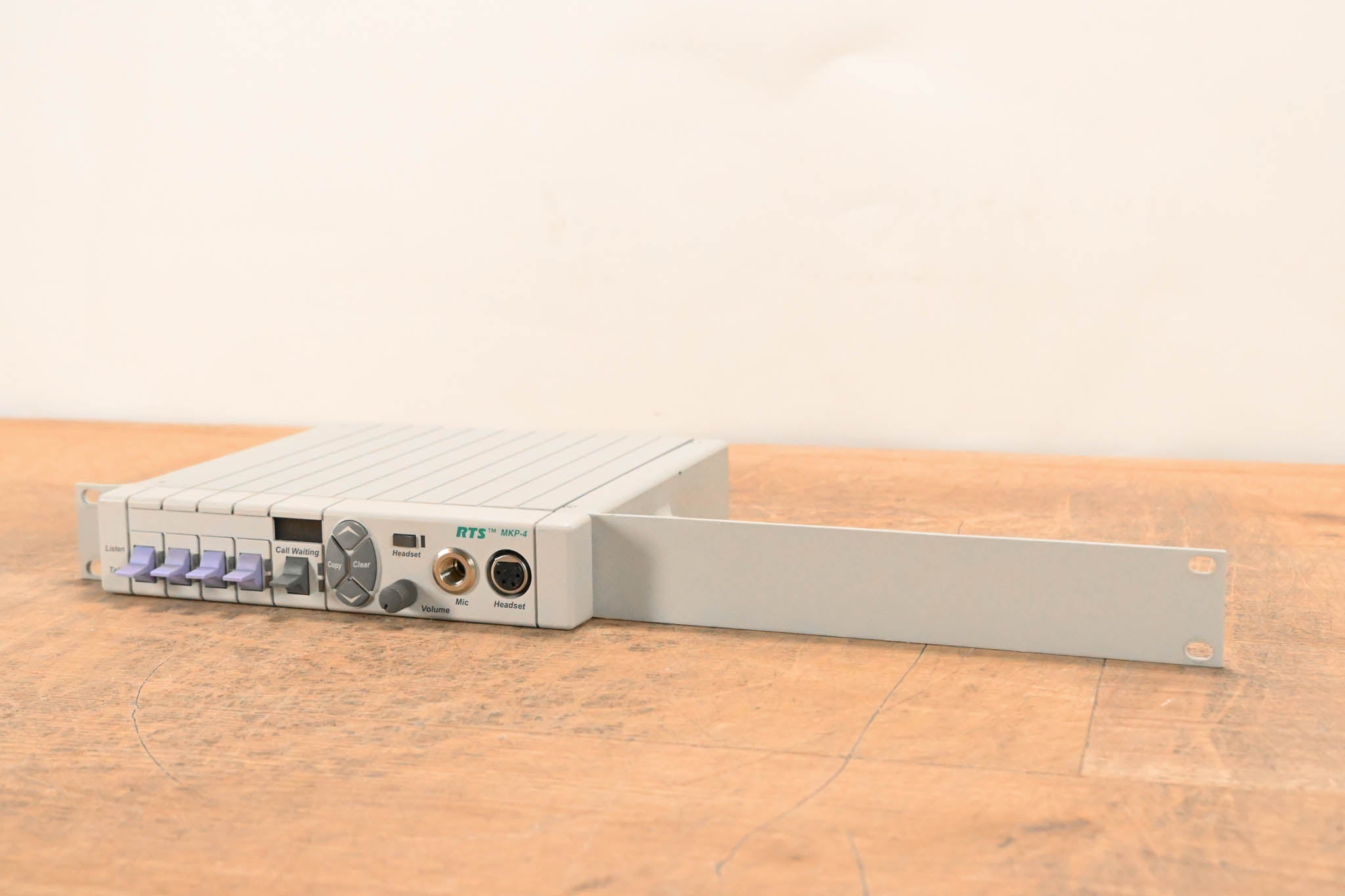 RTS MKP-4 4-Position Rackmount/Desktop Keypanel  - 4 pin