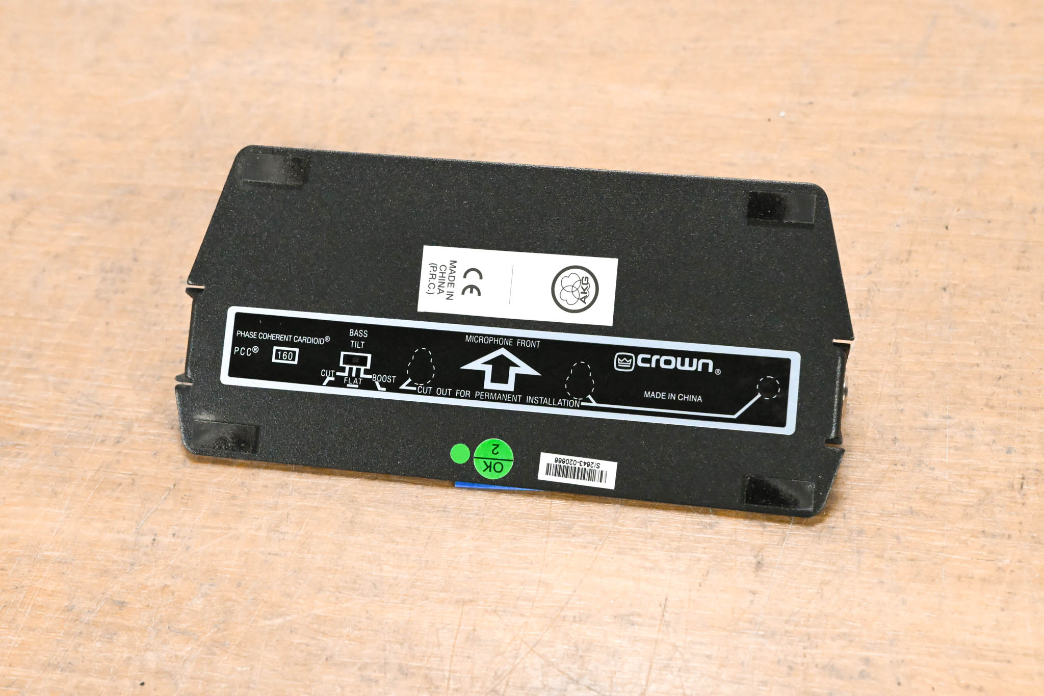 Crown PCC160 Boundary Layer Microphone
