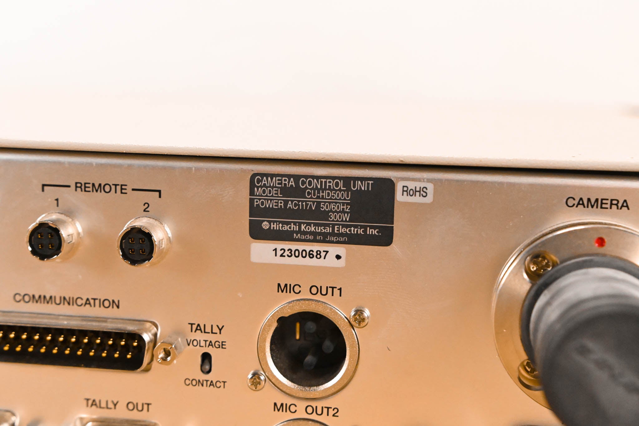 Hitachi CU-HD500 Fiber Optic Camera Control Unit