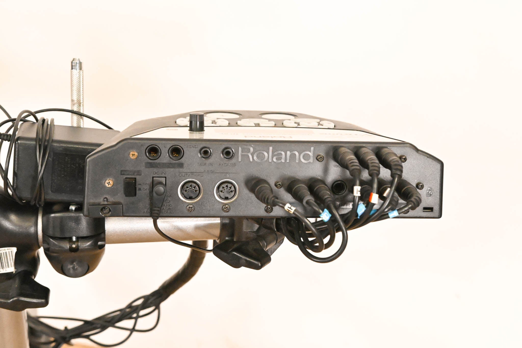 Roland TD-6V Electronic Drum Kit Module w/Frame + Cables (NO DRUM PADS)