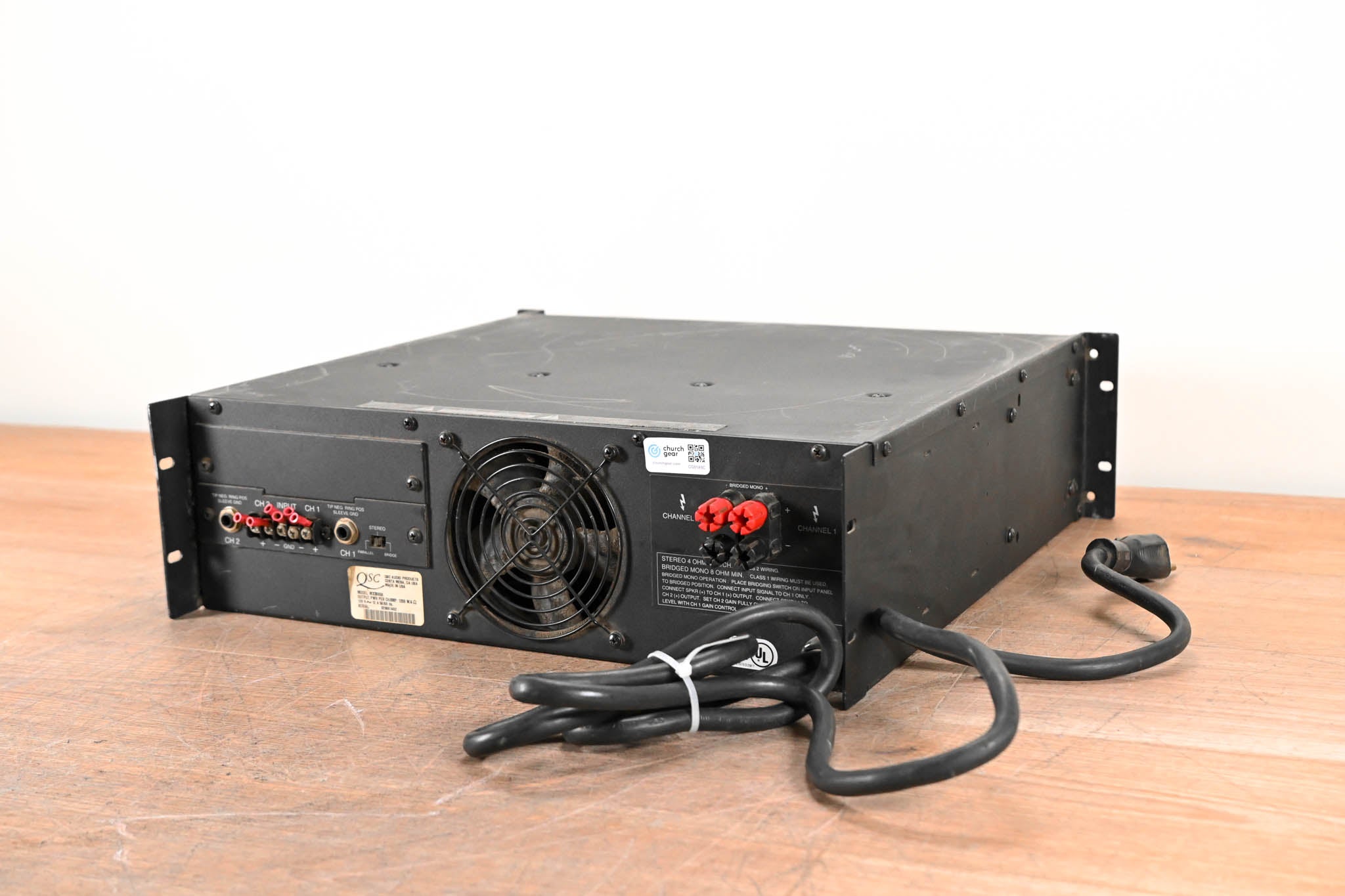 QSC MX 3000a 2-Channel Power Amplifier