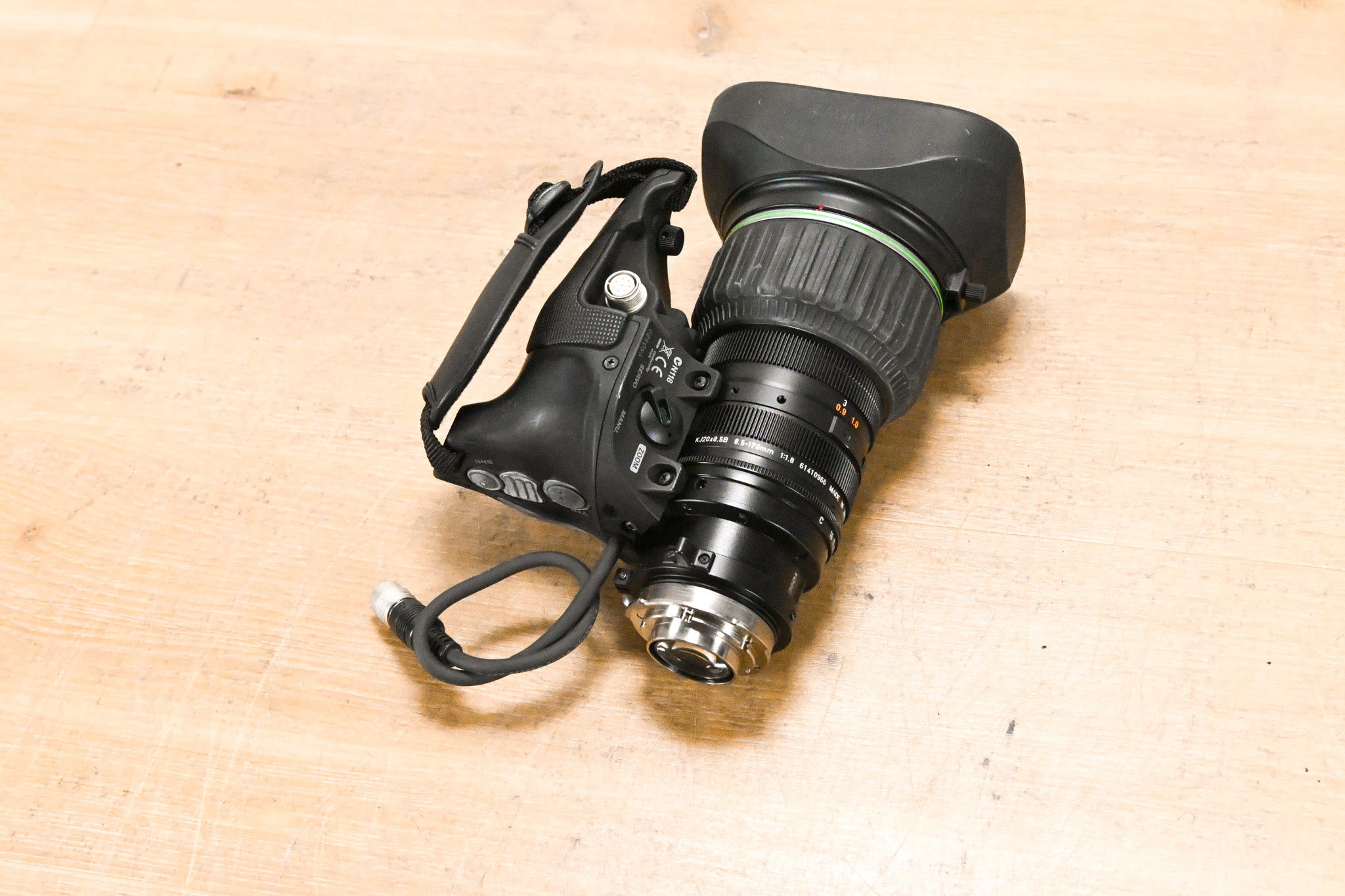 Canon KJ20x8.5B KRSD PS12 20x HDgc Series HDTV Zoom Lens 1:8.5-170mm