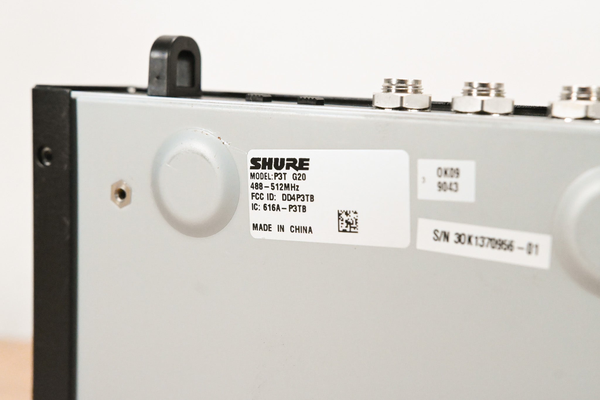 Shure P3T-G20 PSM 300 Wireless Transmitter - G20 Band (NO POWER SUPPLY)